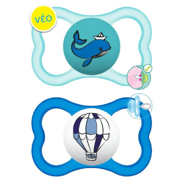 Feeding Bottles - Teats For Breast Feeding MAM – Supreme Silicon Soother 16+ Months 1pcs Code 295S