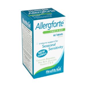 Ανοσοποιητικό Health Aid – Allergforte Φυσική Υποστήριξη σε Εποχιακές Ευαισθησίες 60 Tablets