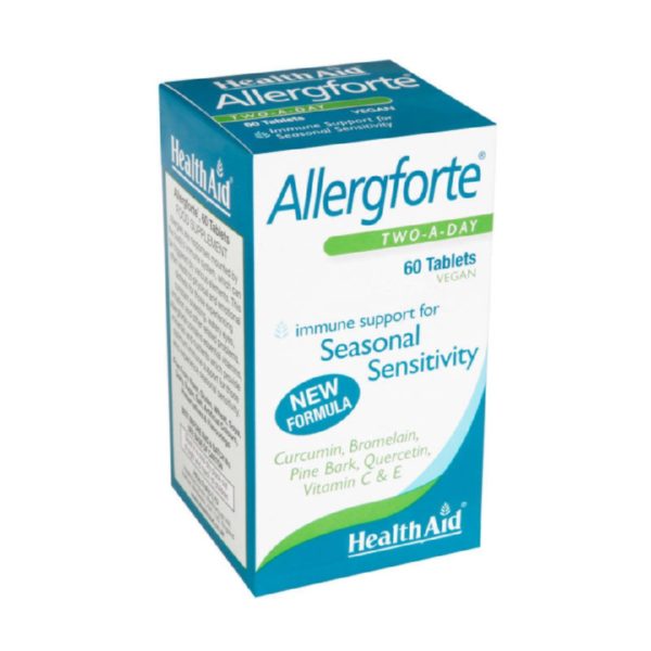 Αντιμετώπιση Health Aid – Allergforte Φυσική Υποστήριξη σε Εποχιακές Ευαισθησίες 60 Tablets