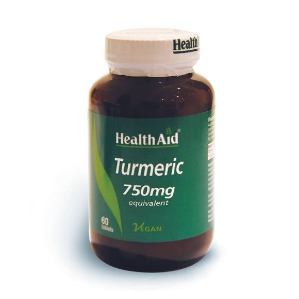 Herbs Health Aid – Turmeric 750mg 60Tablets