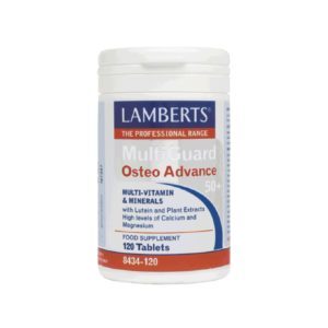 Αντιμετώπιση Lamberts – MultiGuard OsteoAdvance Πολυβιταμίνη για την Καλή Υγεία των Οστών για Ηλικίες 50+ Χρονών 120tabs LAMBERTS Multi-Guard