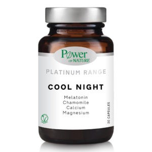 Ασβέστιο Power Health – Platinum Cool Night Melatonin Συμπλήρωμα Διατροφής για Ήρεμο Ύπνο 30caps