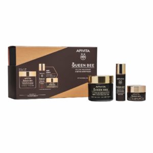 Apivita – Promo Queen Bee Kρέμα Ημέρας Ολιστικής Αντιγήρανσης Ελαφριάς Υφής 50ml + Night Cream 15ml + Serum 10ml Περιποίηση Προσώπου Apivita – Promo Queen Bee Kρέμα Ημέρας Ολιστικής Αντιγήρανσης Ελαφριάς Υφής 50ml + Night Cream 15ml + Serum 10ml