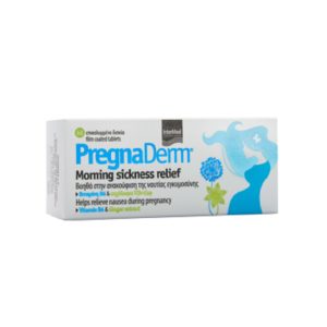 InterMed - PregnaDerm Morning Sickness Relief Βοηθά στην Ανακούφιση της Ναυτίας Εγκυμοσύνης 60 Δισκία