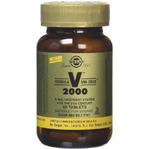 Βιταμίνες Solgar – Formula VM-2000 Φόρμουλα Πολυβιταμίνης για Ενέργεια & Τόνωση 60 ταμπλέτες