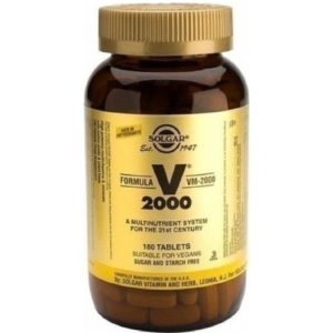 Άνδρας Solgar – Formula VM-2000 Συμπλήρωμα Διατροφής Πολυβιταμίνης 180 ταμπλέτες