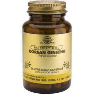 Treatment-Health Solgar – Korean Ginseng 50 Caps