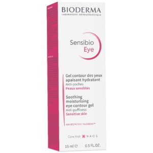 Γυναίκα Bioderma – Sensibio Eye Καταπραϋντική Κρέμα Ματιών σε Μορφή Τζελ για Ευαίσθητο έως & Αλλεργικό Δέρμα 15ml