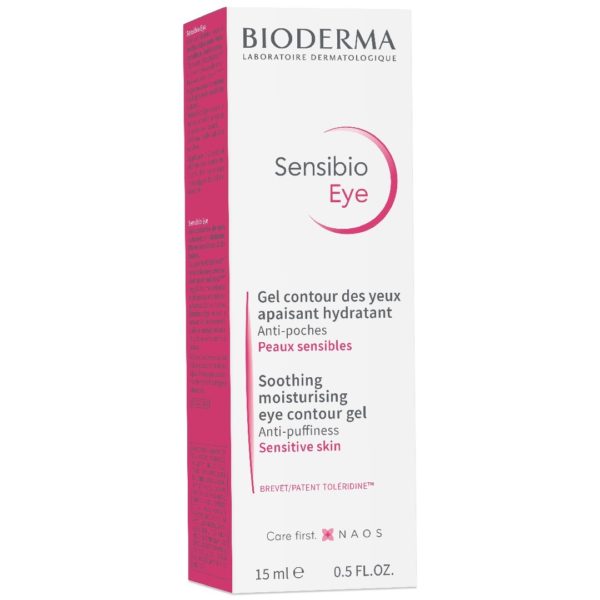 Περιποίηση Προσώπου Bioderma – Sensibio Eye Καταπραϋντική Κρέμα Ματιών σε Μορφή Τζελ για Ευαίσθητο έως & Αλλεργικό Δέρμα 15ml