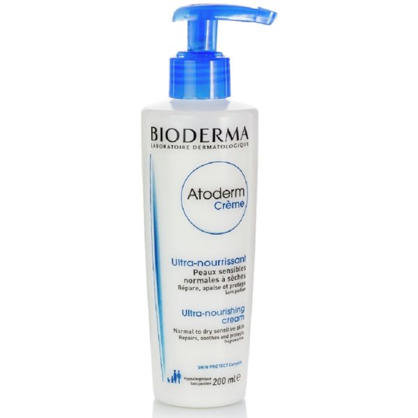 Γυναίκα Bioderma – Atoderm Creme Εξαιρετικά Θρεπτική Κρέμα για το Ευαίσθητο Κανονικό προς Ξηρό Δέρμα 200ml