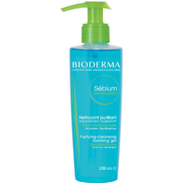 Face Care Bioderma – Gel Moussant 200ml
