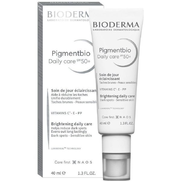 Περιποίηση Προσώπου Bioderma – Pigmentbio Daily Care SPF50+ Κρέμα Φωτεινότητα & Λείανση, Προστασία & Διόρθωση των Κηλίδων για Δέρμα με Τάση Υπερμελάγχρωσης 40ml