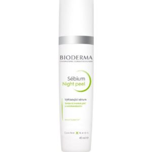 Περιποίηση Προσώπου Bioderma – Sebium Night Peel Απαλό Peeling σε Μορφή Τζελ Κρέμας για Μεικτό προς Λιπαρό Δέρμα με Ατέλειες 40ml