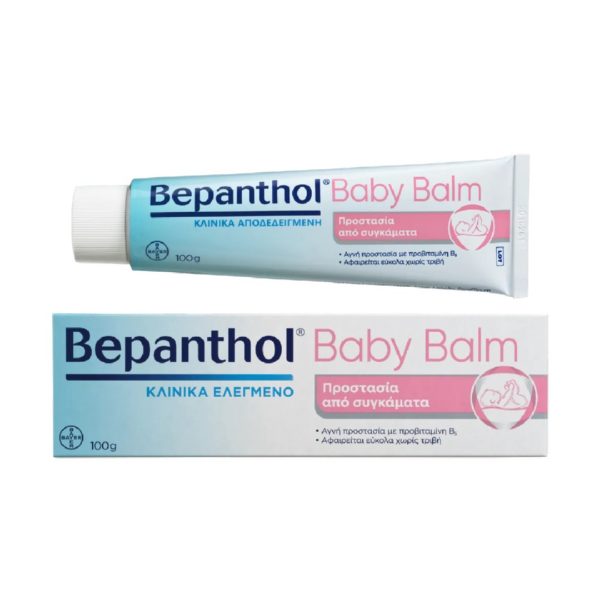 Βρεφική Φροντίδα Bepanthol – Baby Balm για προστασία από τα συγκάματα 100g
