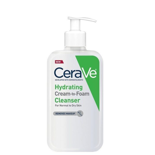 Καθαρισμός-Άνδρας CeraVe – Hydrating Cream To Foam Cleanser Αφρώδης Κρέμα Καθαρισμού Για Κανονικό και Ξηρό Δέρμα 236ml CERAVE - Cleanser 8oz
