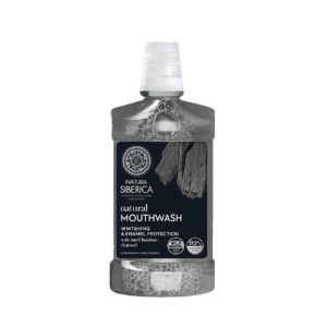 Oral Hygiene-ph Natura Siberica – Natural Mouthwash with Bamboo Charcoal Whitening & Enamel Protection 520 ml