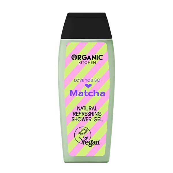 Περιποίηση Προσώπου Natura Siberica – Organic Kitchen Cool Matcha Shower Kit Σετ Αναζωογονητικό Αφρόλουτρο 100 ml & Λοσιόν σώματος 100ml με Σφουγγάρι