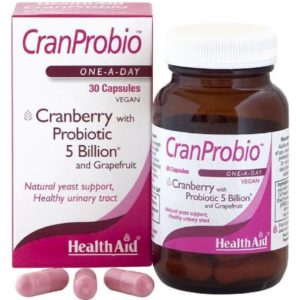 Treatment-Health Health Aid – CranProbio Cranberry with Bifidobacterium Lactobacillus and Grapefruit 30caps