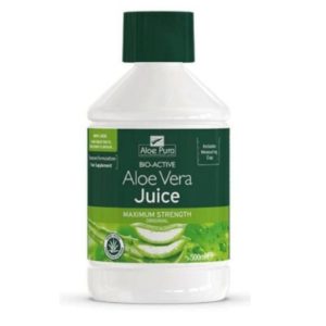 Αντιμετώπιση Optima – Aloe Pura Aloe Vera Juice Maximum Strength 100% Φυσικός Χυμός Αλόης 500ml