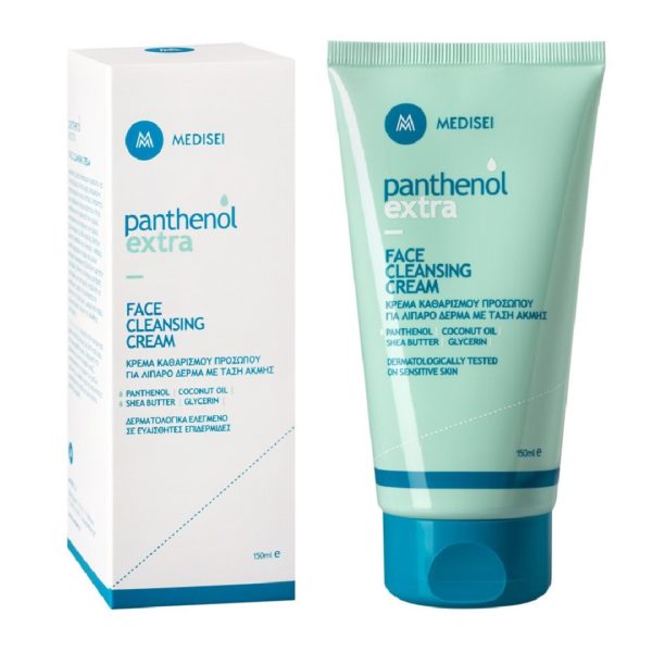 Γυναίκα Medisei –  Panthenol Extra Face Cleansing Cream Κρέμα Καθαρισμού Προσώπου 150ml