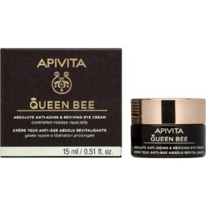 Περιποίηση Προσώπου Apivita – Queen Bee Κρέμα Ματιών Απόλυτης Αντιγήρανσης & Αναζωογόνησης 15ml Apivita Queen Bee