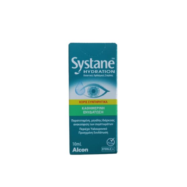 Οφθαλμικές Σταγόνες-Ph Systane – Hydration Οφθαλμικές σταγόνες χωρίς συντηρητικά 10ml
