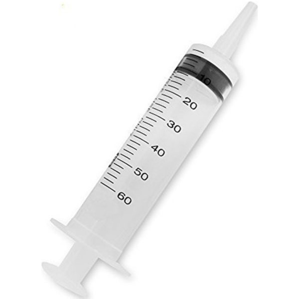 MATERIALS INJECTION - CATHETERS Disposable Syringe Large Nozzle 60ml