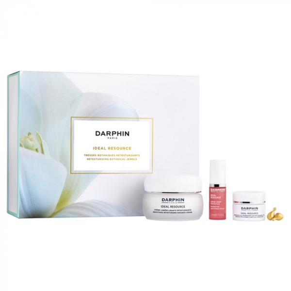 Αντιγήρανση - Σύσφιξη Darphin – Σετ Ideal Resource Smoothing Retexturizing Radiance Cream 50ml & Δώρο Renewing Pro – Vitamin C Oil 7caps & Smoothing Serum 5ml