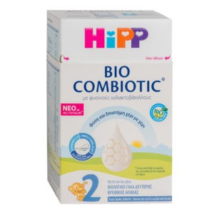 Infant Milks Hipp – Bio Combiotic No2 Με Metafolin 6m+ 600gr
