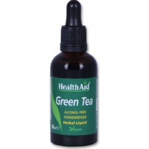 Τσαΐ Health Aid – Green Tea Liquid Συμπλήρωμα Διατροφής με Πράσινο Τσάι σε Υγρή Μορφή με Αντιοξειδωτική Δράση 50ml