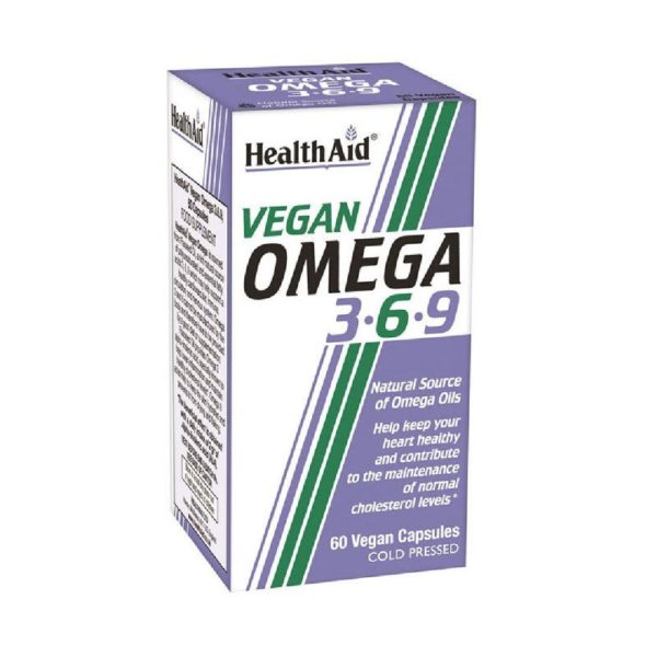 Heart - Circulatory System Health Aid – Vegan Omega 3-6-9 60veg caps