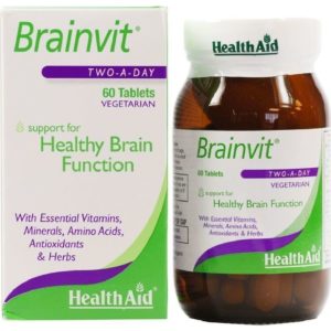 Energy - Stimulation Health Aid – Brainvit Support for Healthy Brain Function 60tabs