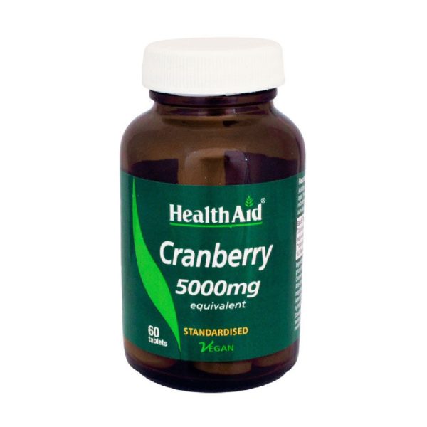 Αντιμετώπιση Health Aid – Cranberry Extract Συμπλήρωμα Διατροφής για την Καλή Υγεία Του Ουροποιητικού 60tabs
