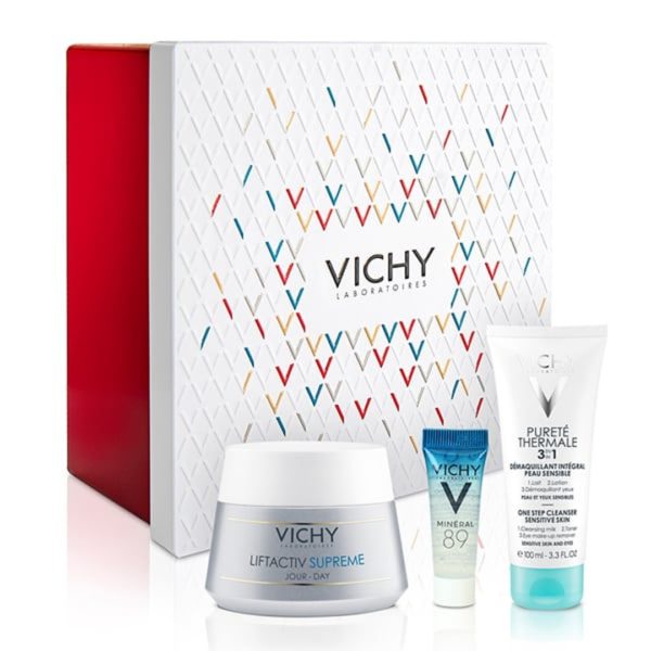 Γυναίκα Vichy – Xmas Promo με Liftactiv Supreme για Ξηρές Επιδερμίδες 50ml & Δώρο Ολοκληρωμένο Πρωτόκολλο Ομορφιάς με Mineral 89 Booster 4ml & Γαλάκτωμα Καθαρισμου & Ντεμακιάζ 3 σε 1 100ml Vichy - La Roche Posay - Cerave