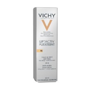 Περιποίηση Προσώπου Vichy – Liftactiv Flexilift Teint No 15 Opal SPF20 Αντιρυτιδικό Make-Up για για Άμεσο Αποτέλεσμα Lifting 30ml Vichy - Liftactive
