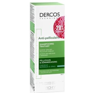 Face Care Vichy – Promo -20% Dercos Shampoo Anti-Dandruff Norma Oily 200ml Vichy - La Roche Posay - Cerave