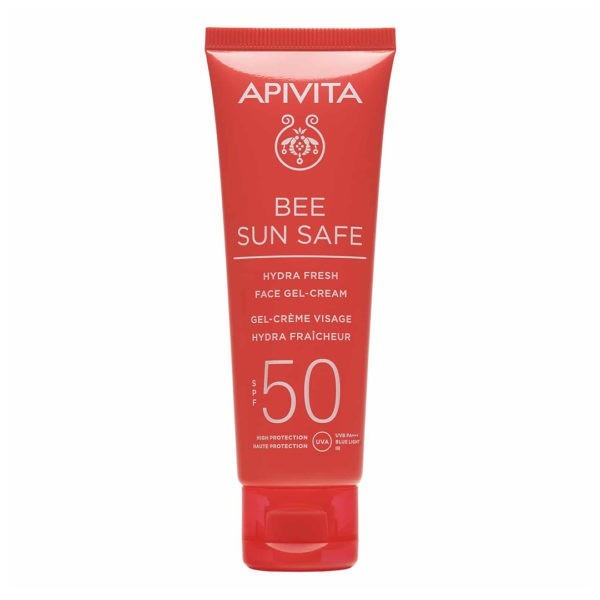 Άνοιξη Apivita – Bee Sun Safe Hydra Fresh Ενυδατική Κρέμα-Gel Προσώπου SPF50 50ml APIVITA - Bee Sun Safe