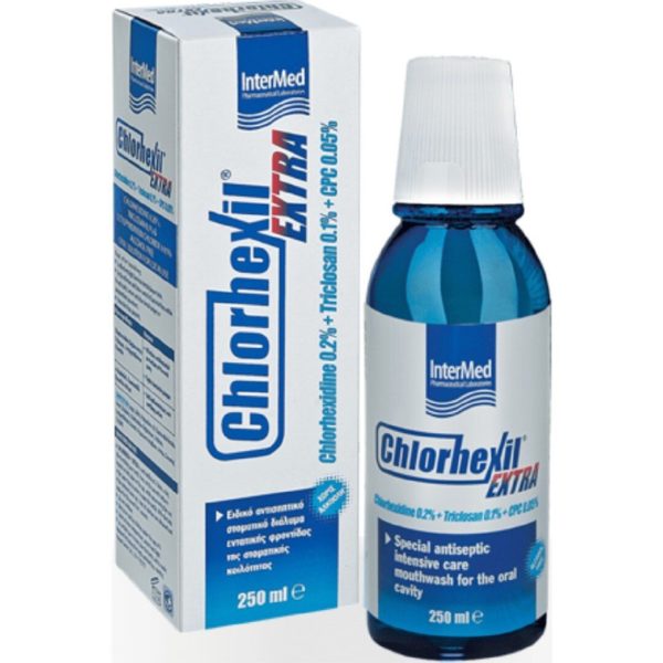 Oral Hygiene-ph Intermed – Chlorhexil Extra Mouthwash 250ml InterMed - Chlorhexil