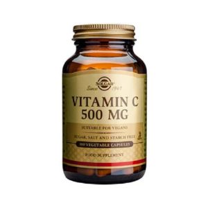Βιταμίνη C Solgar – Vitamin C 500mg 100 Φυτικές Κάψουλες