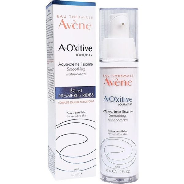 Γυναίκα Avene – A-Oxitive Aqua Creme Lissante Ύδρο Κρέμα Λείανσης για τις Πρώτες Ρυτίδες για Ευαίσθητες Επιδερμίδες 30ml