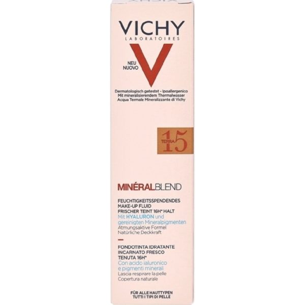 Face Vichy – Mineral Blend Make Up 15 Terra 30ml Vichy - La Roche Posay - Cerave