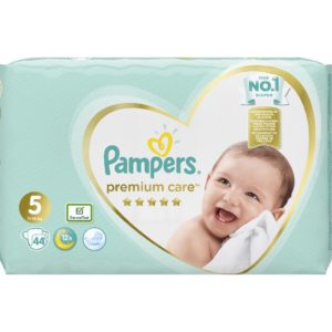 Diapers - Baby Wipes Pampers – Jumbo Premium Care Value Pack No 5 (11-16kg) 44pcs