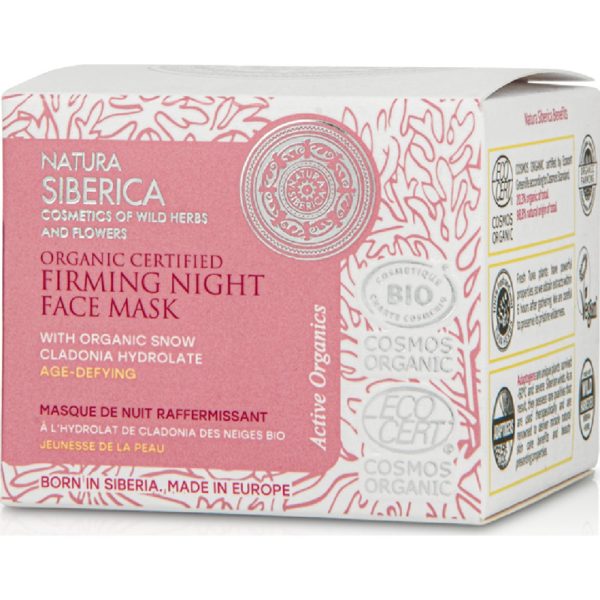 Face Care Natura Siberica – Organic Certified Firming Night Face Mask Age Defyning 50 ml