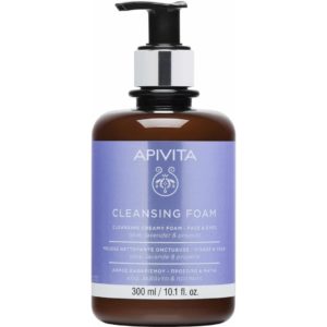 Cleansing - Make up Remover Apivita – Cleansing Foam For Face and Eyes with Olive and Lavender 300ml Apivita - Μάσκα Express Φραγκόσυκο