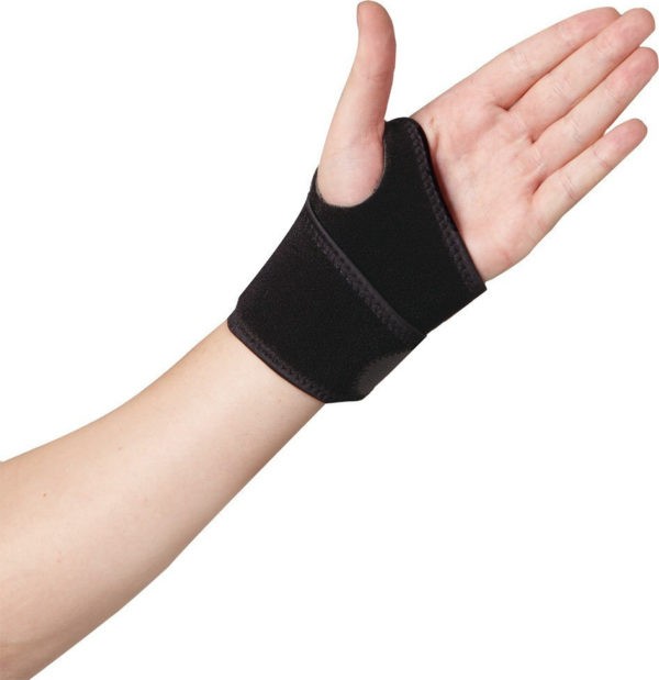 DRESSING MATERIALS Alfacare – Wrist Brace Support Forearm Band Neoprene One Size AC-1011A