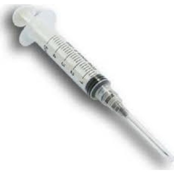 MATERIALS INJECTION - CATHETERS Disposable Syringe Single Use 5 ml with Needle 21G 1 piece
