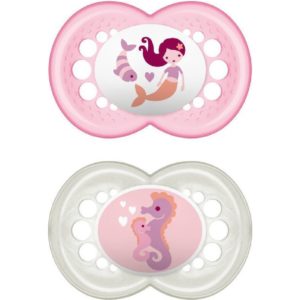 Feeding Bottles - Teats For Breast Feeding MAM – Perfect Silicone Soother 16+ Month 2pcs