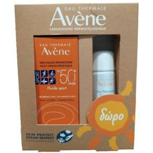 Avene – Promo Solaire Fluid Sport SPF50+ 100ml Αντιηλιακό Προσώπου & Σώματος + Δώρο Ιαματικό Νερό Spray 50ml Άνοιξη Avene – Promo Solaire Fluid Sport SPF50+ 100ml Αντιηλιακό Προσώπου & Σώματος + Δώρο Ιαματικό Νερό Spray 50ml