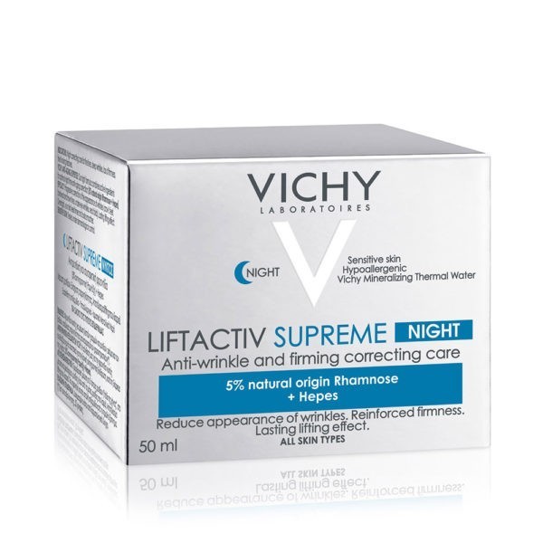 Περιποίηση Προσώπου Vichy Liftactiv Supreme – Αντιρυτιδική & Συσφικτική Κρέμα Νύχτας για Ξηρές Επιδερμίδες – 50ml Vichy – Valentine's Day 2024