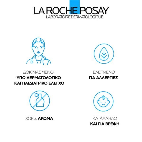 Ενυδάτωση - Θρέψη Σώματος La Roche Posay – Lipikar Syndet AP+ Κρέμα Καθαρισμού Σώματος για Πολύ Ξηρό Δέρμα με Τάση Ατοπίας – 400ml La Roche Posay Moisturizing